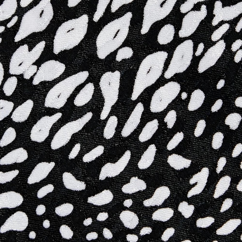 Layered cupro-blend leopard-jacquard midi skirt - Picture 8 of 8